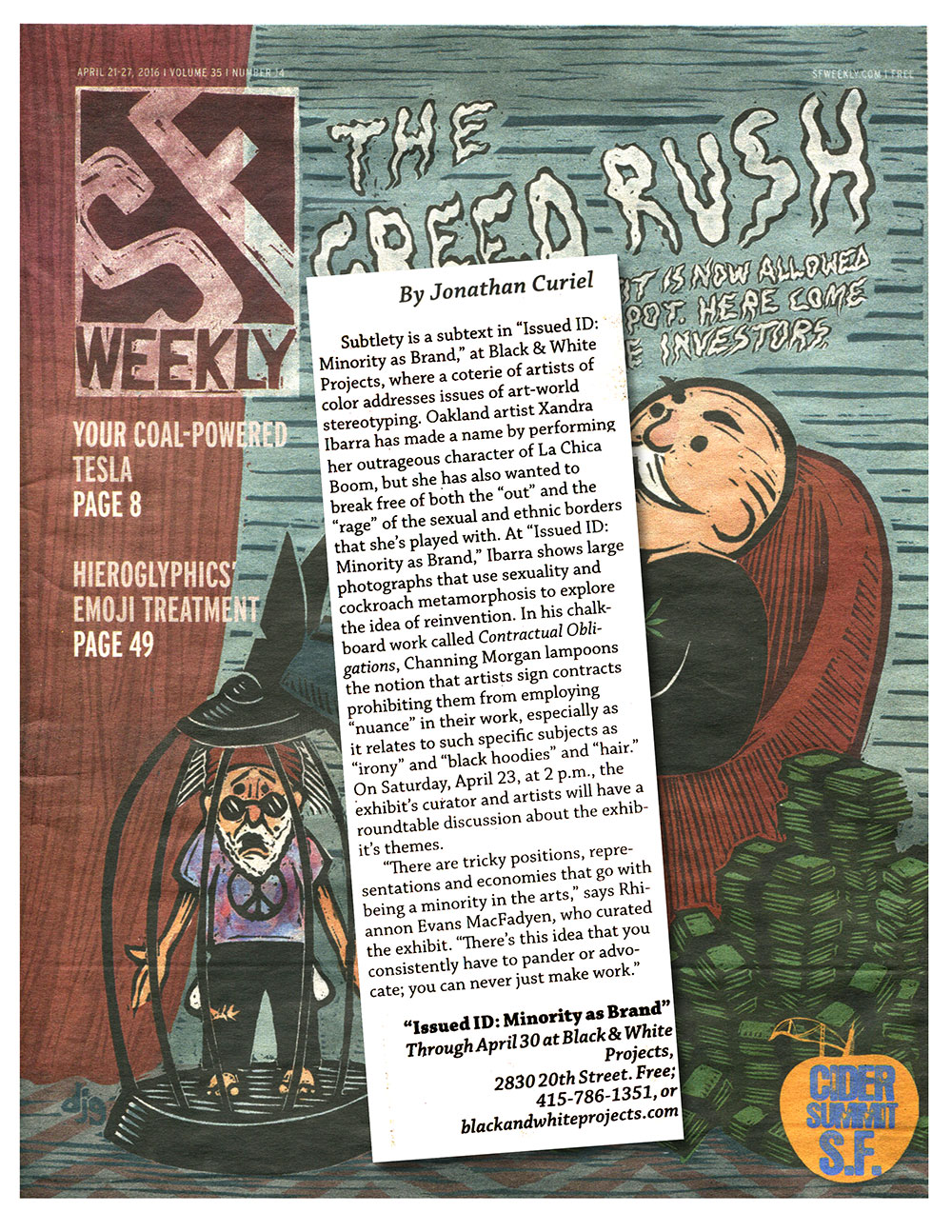 San Francisco Weekly, April 21, 2016