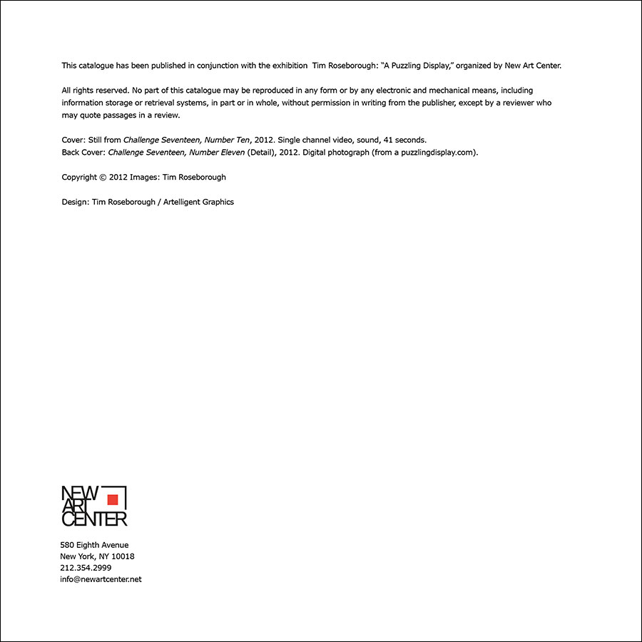 A Puzzling Display Catalog